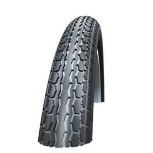 Cubierta Schwalbe Standard 14x1 3/8 HS140 Active Line K-Guard Twinskin rigida neg/blanco (37-288)