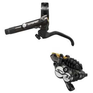 Freno disco Shimano Saint BL-M820+BR-M820 hidraulico izq/delan. I-Spec B 1000 mm alum. negro/blanco
