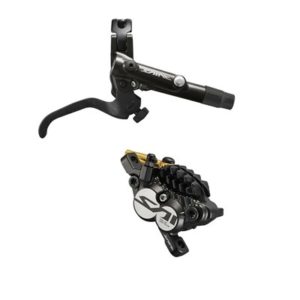 Freno disco Shimano Saint BL-M820+BR-M820 hidraulico der/tras. I-Spec B 1700 mm alum. negro/blanco
