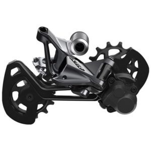 Cambio Shimano XTR RD-M9120 SGS 12V 45D caja larga Shadow+ aluminio negro/plata