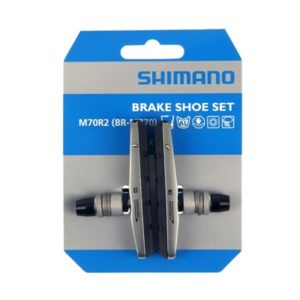 Juego de portazapatas Shimano M070r2 para zapatas BR-M770 plata