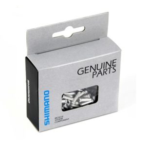 Set topes de funda freno Shimano 1.2 mm acero plata (100 unidades)