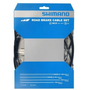 Kit cable/funda freno Shimano PTFE carretera 2050 mm negro