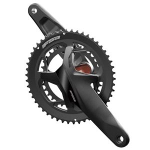 Juego de bielas potenciometro FSA Powerbox SC Pod 175 mm 52x36D aluminio negro