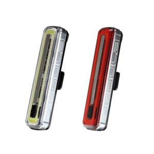 Juego de luces Moon delantera nebula-W trasera nebula USB plata