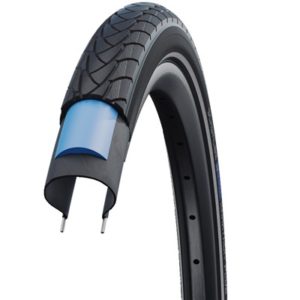 Cubierta Schwalbe Marathon Plus 26x1.10 HS440 Evo Smartguard Twinskin NMC rigida negro 28-559