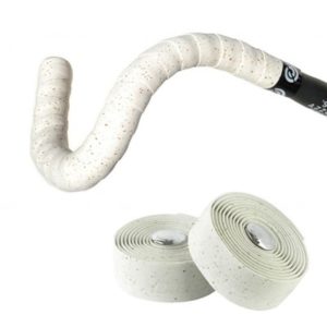 Juego de cinta manillar Bike Ribbon Cork gel 13 blanco