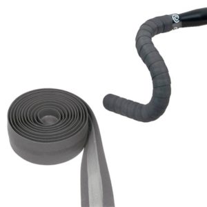 Juego de cinta manillar Bike Ribbon Cork gel 48 gris oscuro