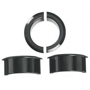 Adaptador potencia A-Head Ergotec de 35.0 a 31.8 aluminio negro