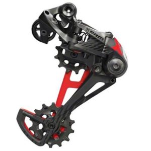 Cambio SRAM X01 DH X-Horizon Type 3.0 10V 26D caja corta aluminio negro/rojo