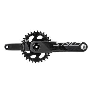Juego bielas/plato Truvativ Stylo Eagle X-Sync2 Fatbike 5" Dub DM 175 mm 30D 12V carbono negro S/Caz