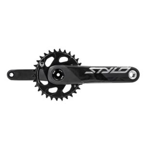 Juego bielas/plato Truvativ Stylo Eagle X-Sync2 Fatbike 5" Dub DM 170 mm 30D 12V carbono negro S/Caz