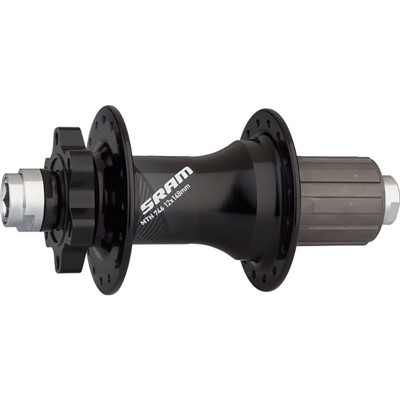 Buje trasero SRAM 746 12x148 mm Boost disco 6 agujeros 32 agujeros nucleo SRAM 9/10/11V negro