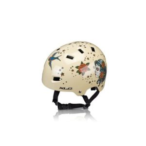 XLC BH-C22 casco Urban Tatoo 12 agujeros beige unica