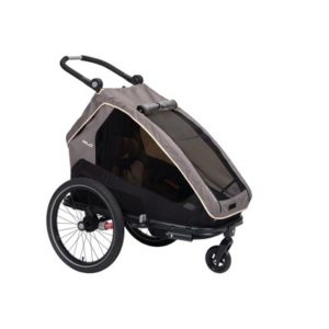 XLC remolque niño mono S 20" gris/beige/antracita