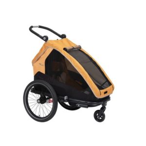 XLC remolque niño mono S 20" gris/naranja/antracita