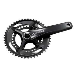 Juego de bielas/platos Shimano GRX FC-RX810-2 Gravel 110/80 BCD 172.5 mm 48/31D 11V aluminio negro