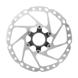 Disco de freno Shimano SM-RT64 Centerlock 160 mm plata