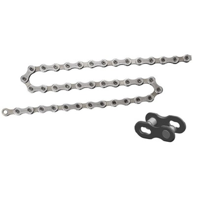 Cadena Shimano 105 CN-HG601 Hyperglide Sil-Tec 126 eslabones 11V con Quicklink gris