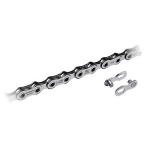 Cadena Shimano Deore XT CN-M8100 Hyperglide+ Sil-Tec 138 eslabones 12V con Quicklink gris