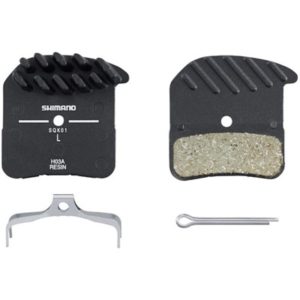 Juego de pastillas de freno Shimano H03a resina frenos 4 pistones XT M8000/Saint M820/Zee M640 negro