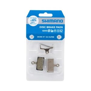 Juego de pastillas de freno Shimano G03S resina para XTR/XT/SLX/Deore/Alfine plata