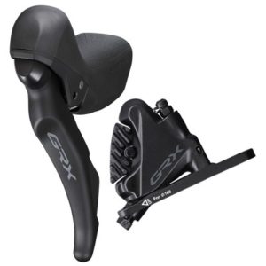 Maneta freno/cambio Shimano GRX ST-RX600 izquierda 1000 mm 2V pinza delantera BR-RX400 FM alum. negr
