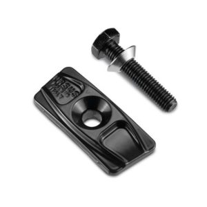 Placa adaptadora Ursus para caballete doble tornillo M10x75 negro
