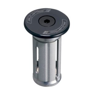 Araña direccion FSA TH-881-1 1.5" carbono con tapa de aluminio negra