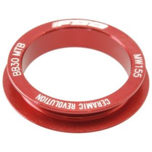 Espaciador FSA 8.3 mm para pedalier BB30 MW155 rojo