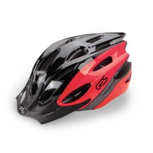 Casco niño GES Apache negro/rojo talla unica (47-53)