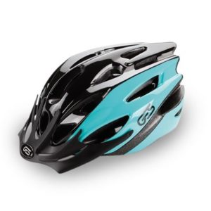 Casco niño GES Apache negro/celeste talla unica (47-53)