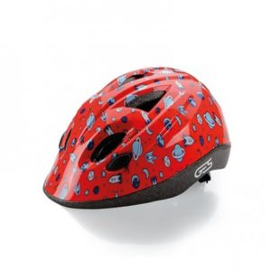 Casco niño GES Dokky Planet rojo talla unica (47-53)