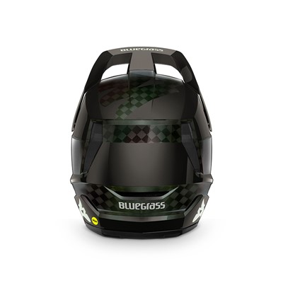 Casco Bluegrass Legit Carbon Tropic Sunrise brillo
