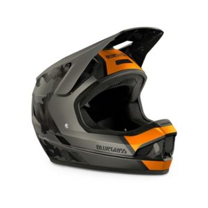 Casco Bluegrass Legit naranja camuflaje mate