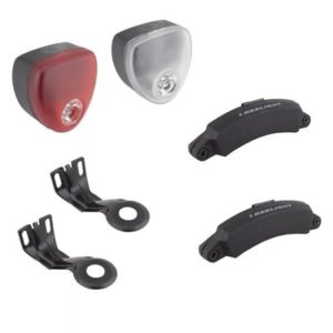 Juego de luces Reelight SL120+ Flash Backup montaje ruedas a iman negro