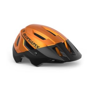 Casco Bluegrass Rogue naranja metalico brillo