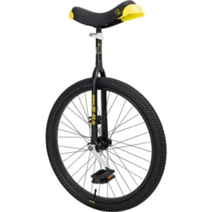 Monociclo QU-AX Luxus 507 mm 24" negro/amarillo