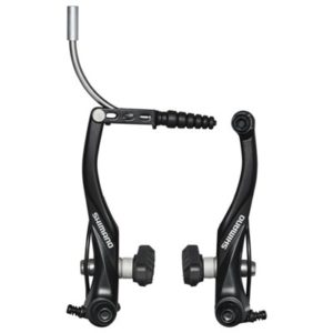 Puente de freno delantero Shimano BR-T4000 V-Brake Alivio negro con zapatas S65t