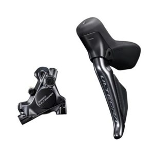 Maneta freno/cambio Shimano Ultegra Di2 ST-R8170 hidraulico derecho 2x12V pinza tra. BR-R8170 negro