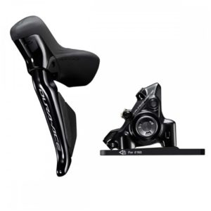 Maneta freno/cambio Shimano Dura-Ace Di2 ST-R9270 hidraulico derecho 2x12V pinza tras. BR-R9270 negr