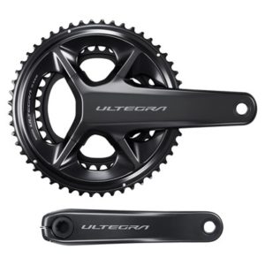 Juego de bielas/platos Shimano Ultegra FC-R8100 110 BCD 170 mm 52x36D 2x12V carbono negro (sin caz.)