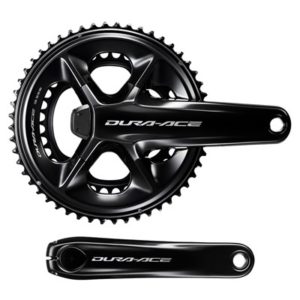 Juego de bielas y platos Shimano Dura-Ace FC-R9200 110 BCD 165 mm 50x34D 2x12V carbono negro (s.caz)