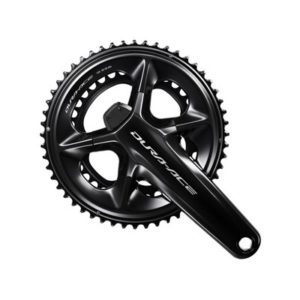 Juego de bielas potenciometro Shimano Dura-Ace FC-R9200-P Hollowtech II 165 mm 2x12V negro