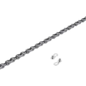Cadena Shimano Deore XT CN-LG500 linkglide 116 eslabones 10/11V con Quicklink plata