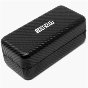 Estuche gafas Scicon grande fibra carbono negr0 (16.5x6x8 cm)