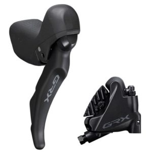 Maneta freno/cambio Shimano GRX ST-RX600-R hidraulico derecho 11V pinza trasera BR-RX400 negro