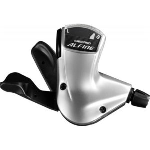Mando cambio Shimano Alfine SL-S7000 derecho Rapidfire Plus 22.2 mm 8V aluminio plata