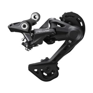 Cambio Shimano Deore RD-M4120-SGS caja larga Shadow RD 2x10/11V 42D negro