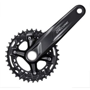 Juego de bielas/platos Shimano Deore FC-M4100-BM 148 Boost 96/64 BCD 175 mm 36x26D 2x10V alum.negro